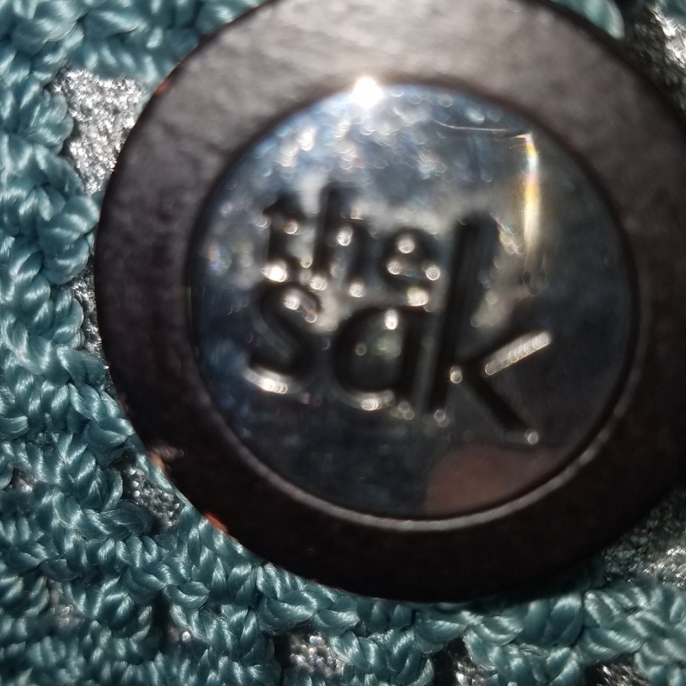 The Sak ~ Tan Macrame Crochet Shoulder Bag - image 3